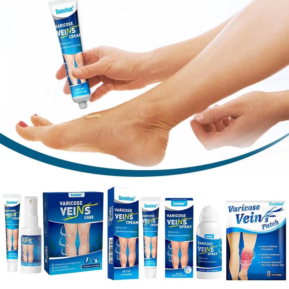 Vein Dilator Spray Effectively Relieve Leg Swelling Natural Herbal Veinhealing Varicose Veins Treatment Spray